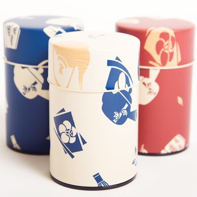 Printed Tea Canisters